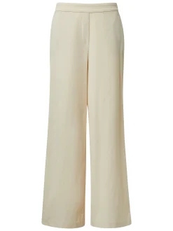 comma casual identity Damen Cordhose in beige