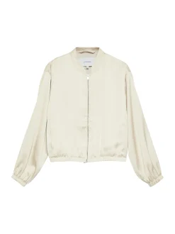 comma Damen Blouson in beige - Ärmel: langarm