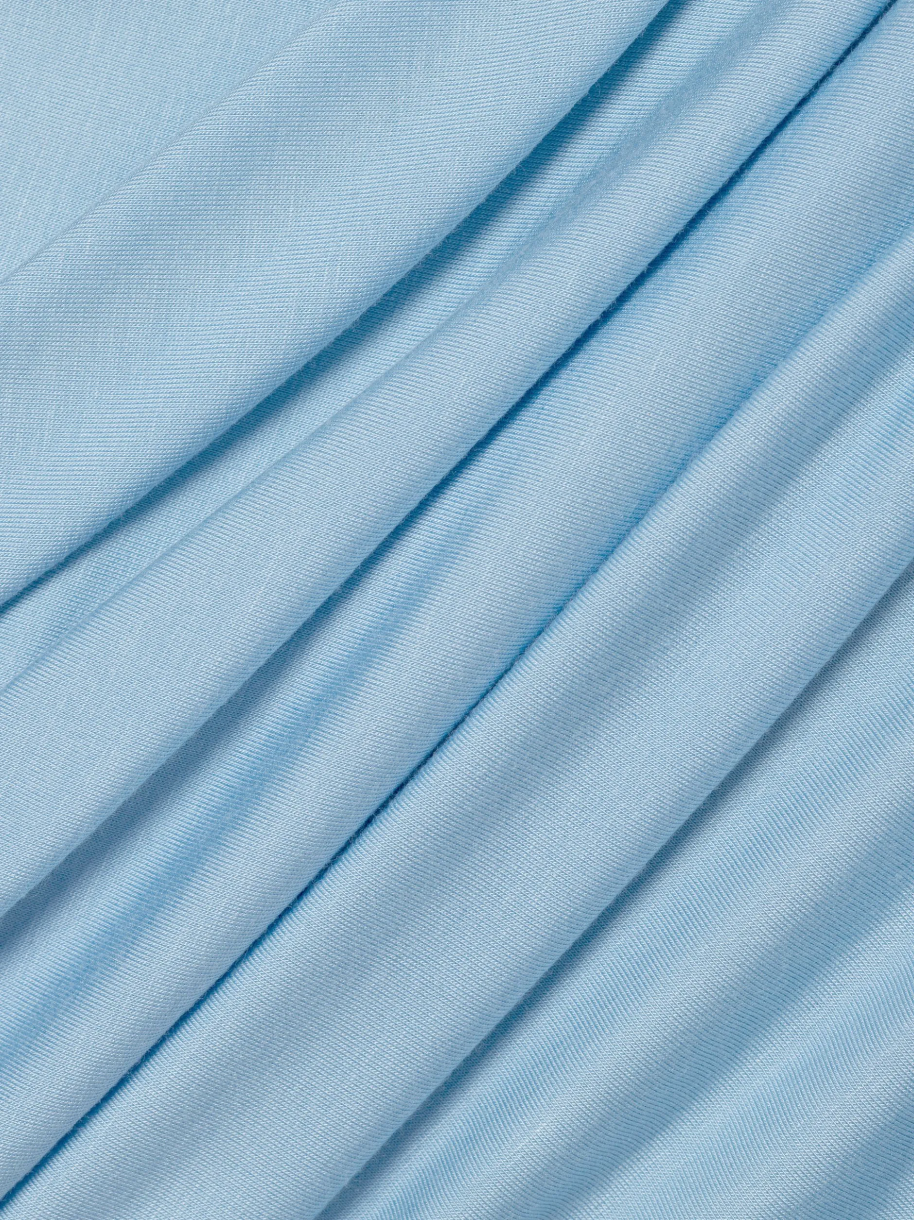 comma Damen Blusentop in hellblau - Ärmel: ohne Arm