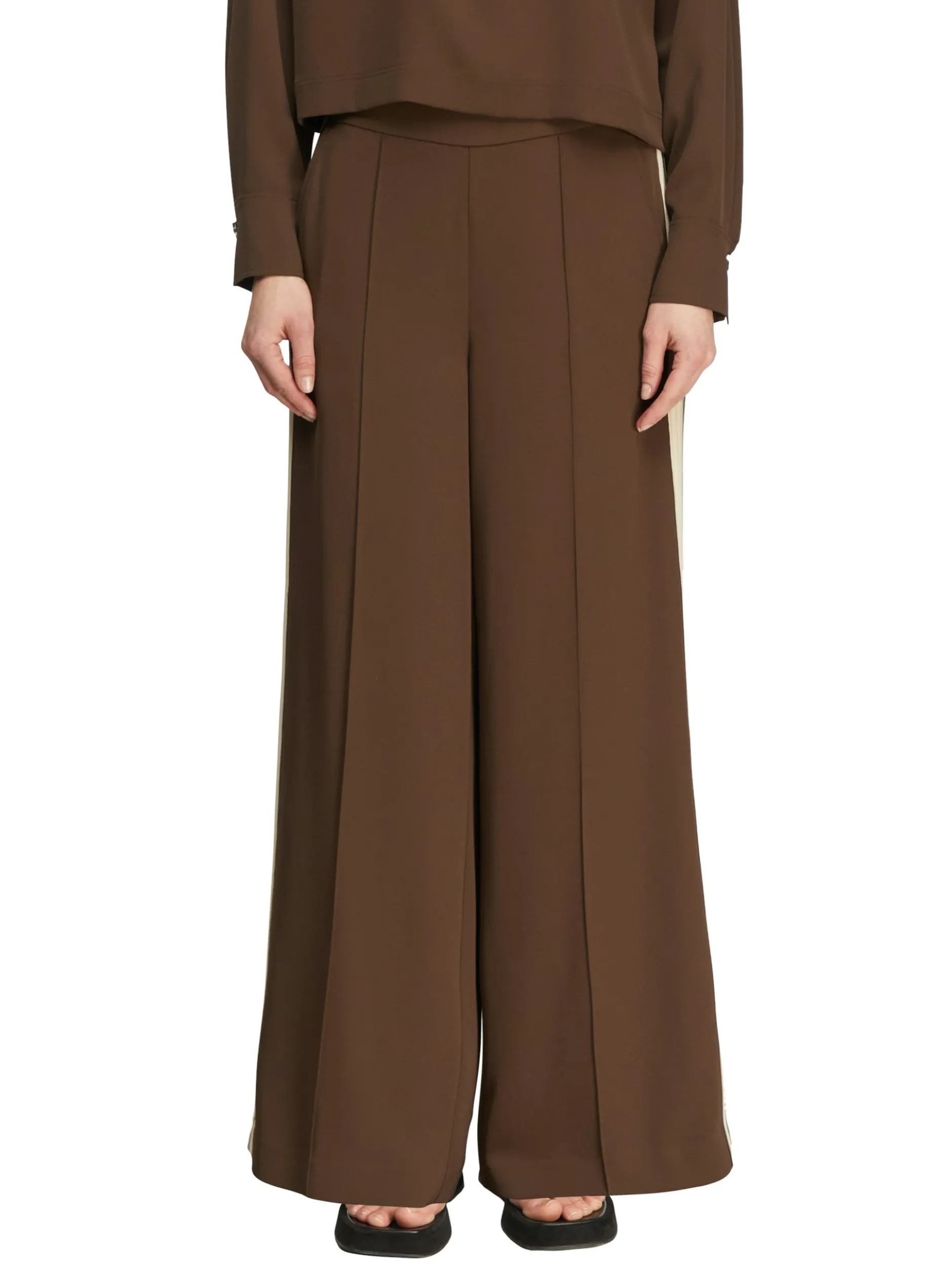 comma Damen Hose in mocca - Länge: lang
