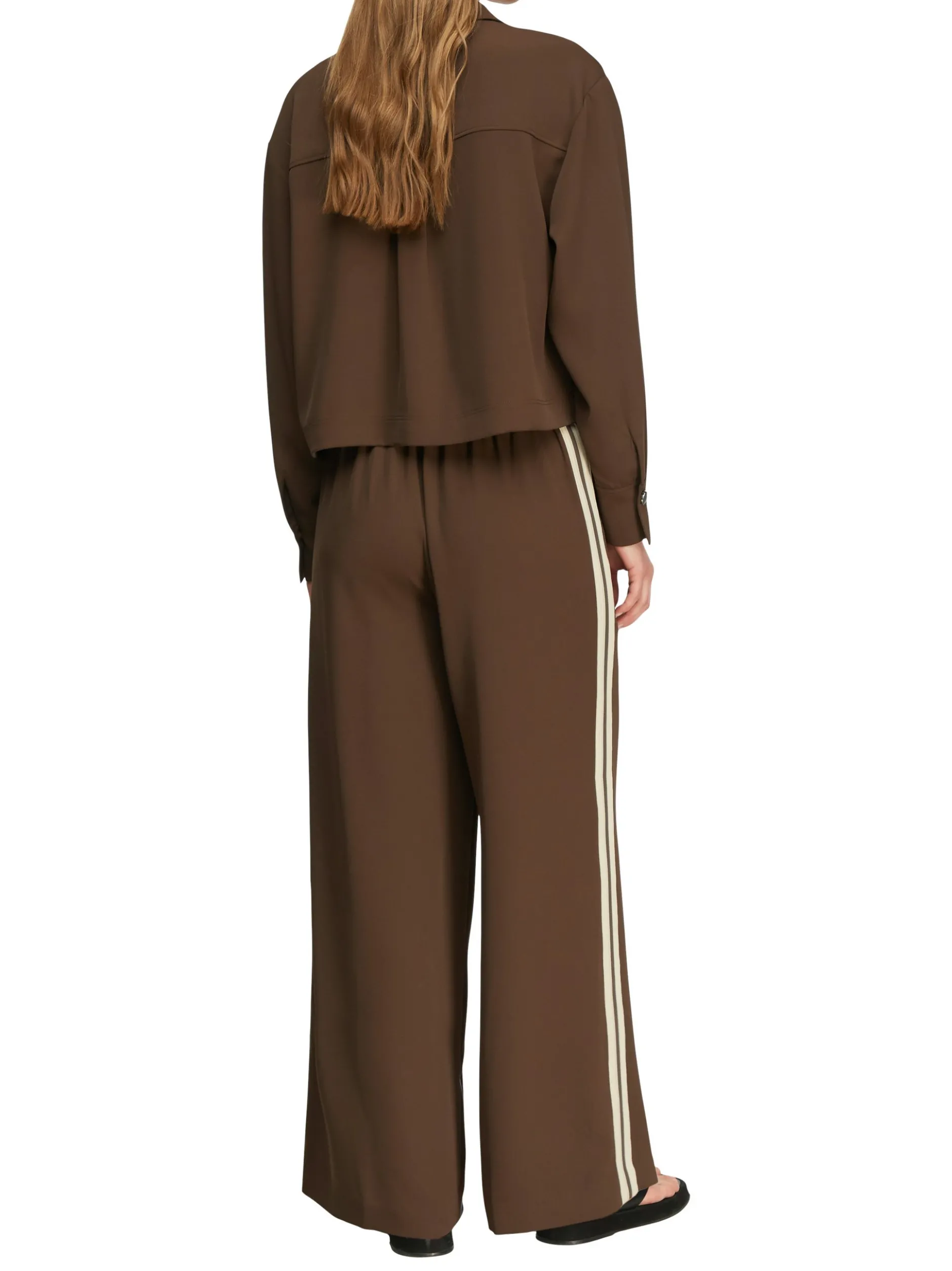 comma Damen Hose in mocca - Länge: lang