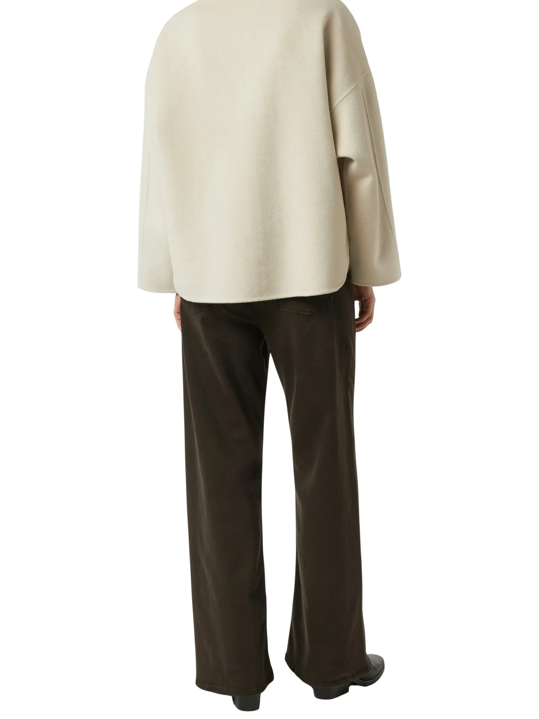 comma Damen Jacke mit Woll-Anteil in sand