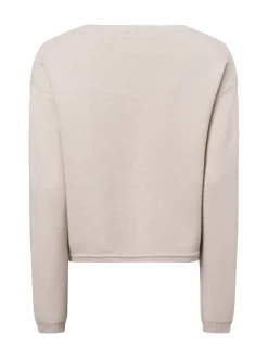 comma Damen Pullover in beige silber - Ärmel: langarm