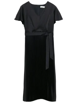 comma Damen Sommerkleid in marine - Ärmel: kurzarm