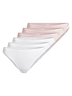 con-ta Damen Bikinislip - 6er Pack Modal in rosa