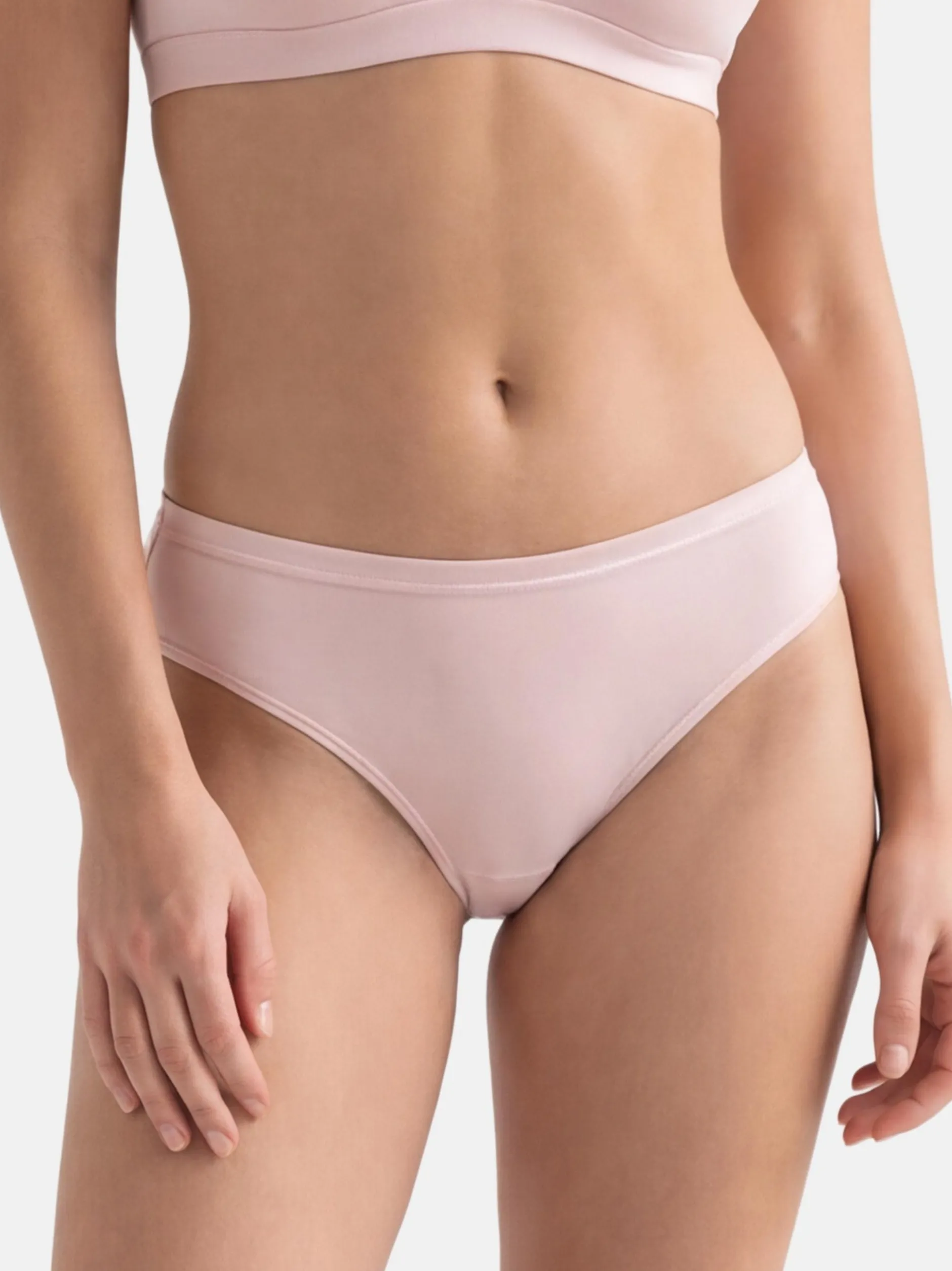 con-ta Damen Hüftslip - 6er Pack Modal in rosa