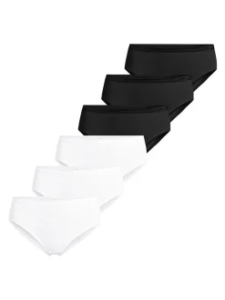 con-ta Damen Hüftslip - 6er Pack Modal in mehrfarbig