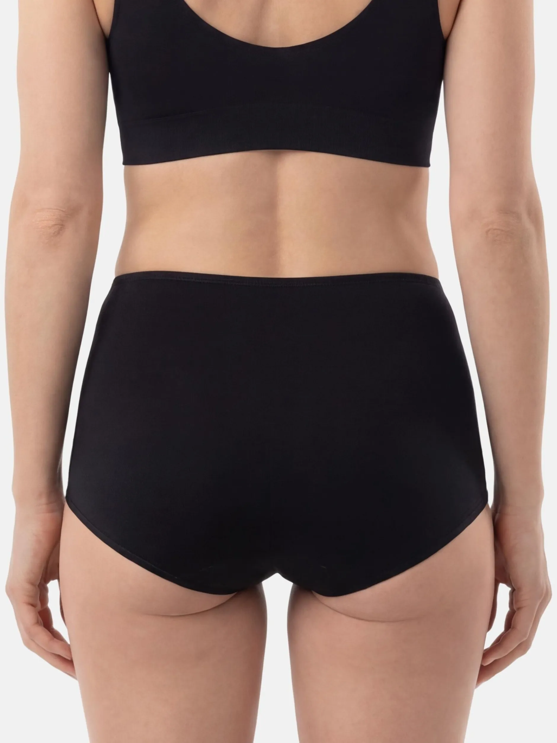 con-ta Damen Panty - 6er Pack Modal in schwarz