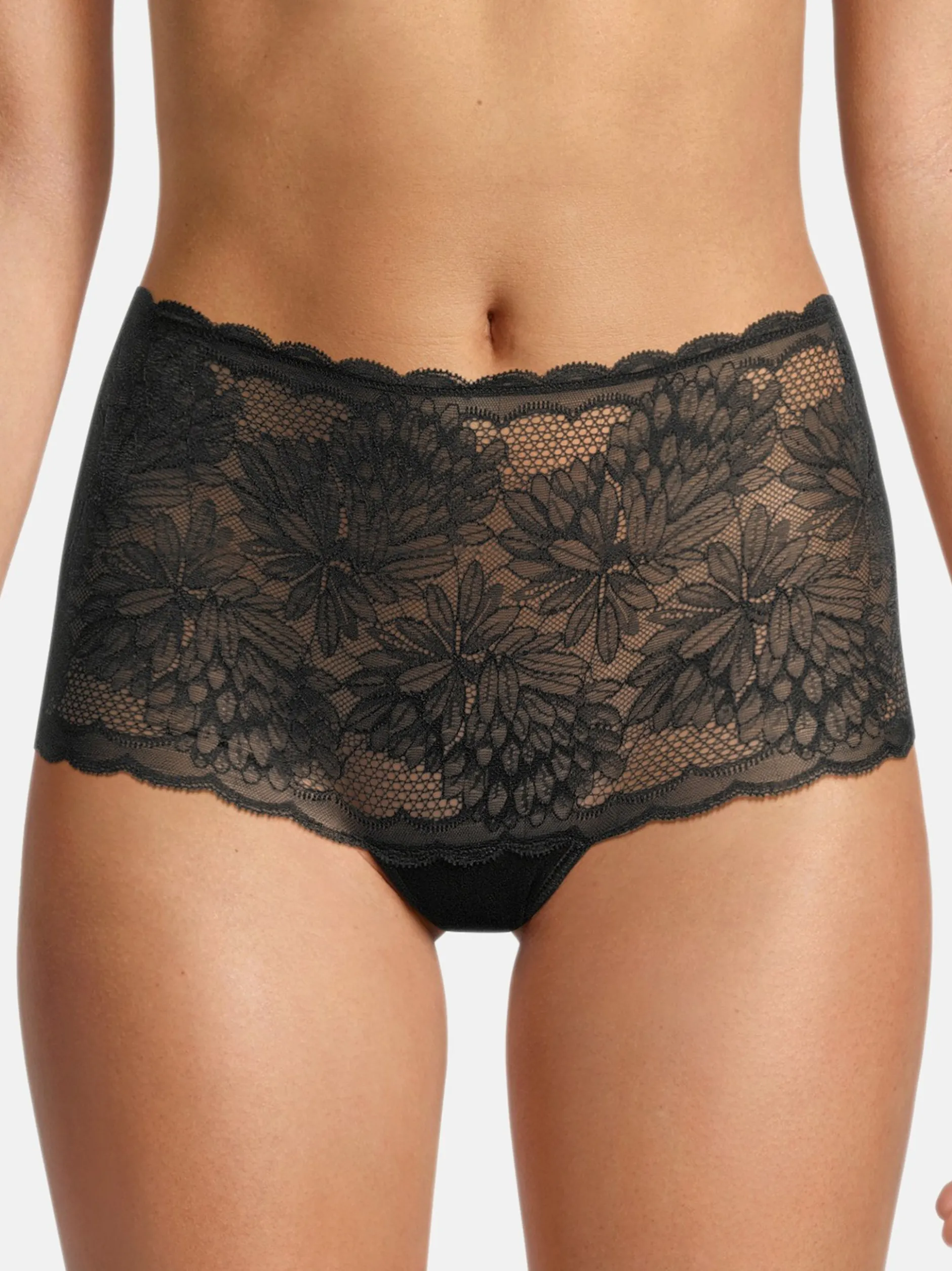 con-ta Damen Panty - 3er Pack Modal in schwarz
