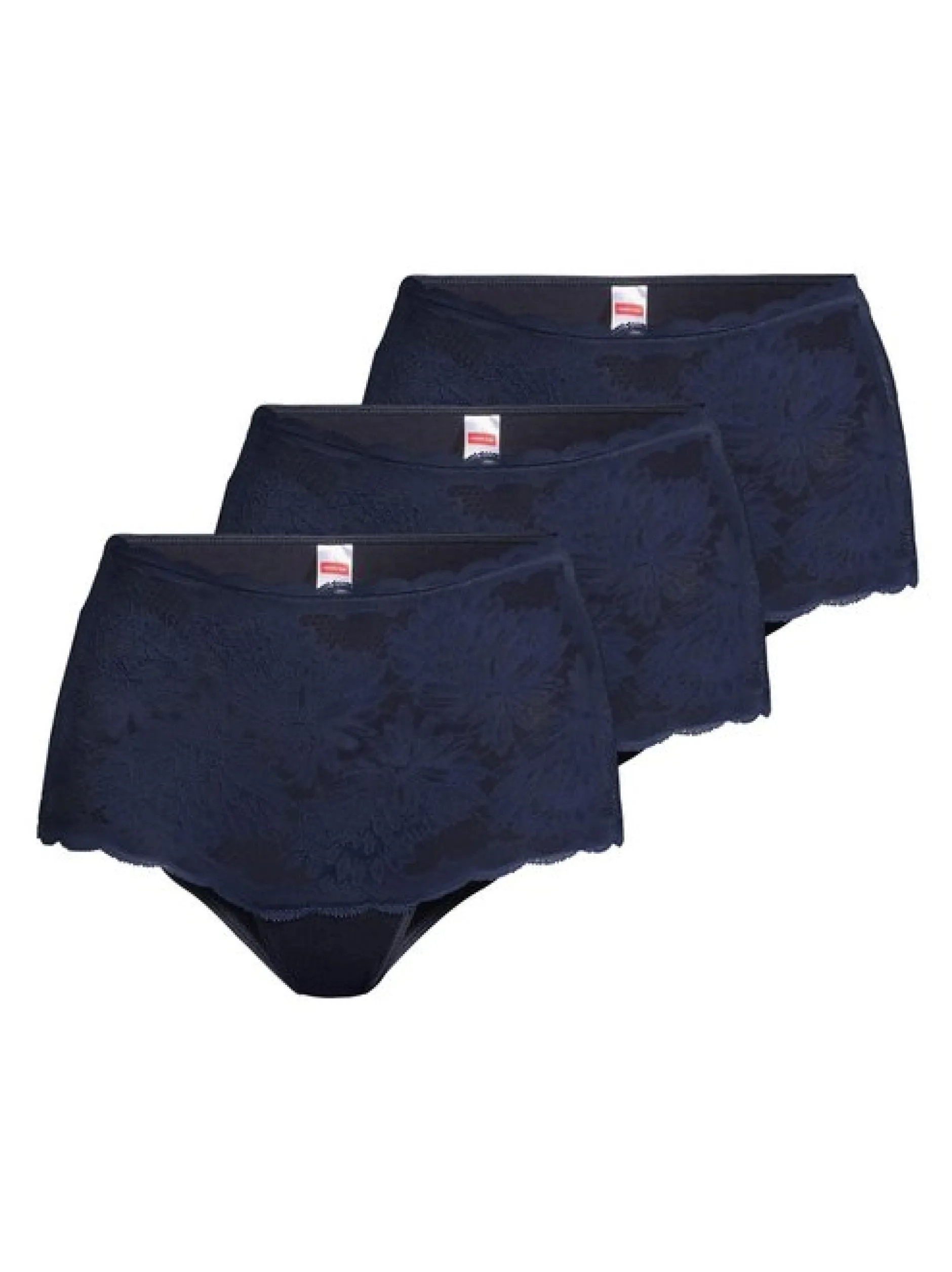 con-ta Damen Panty - 3er Pack Modal in blau
