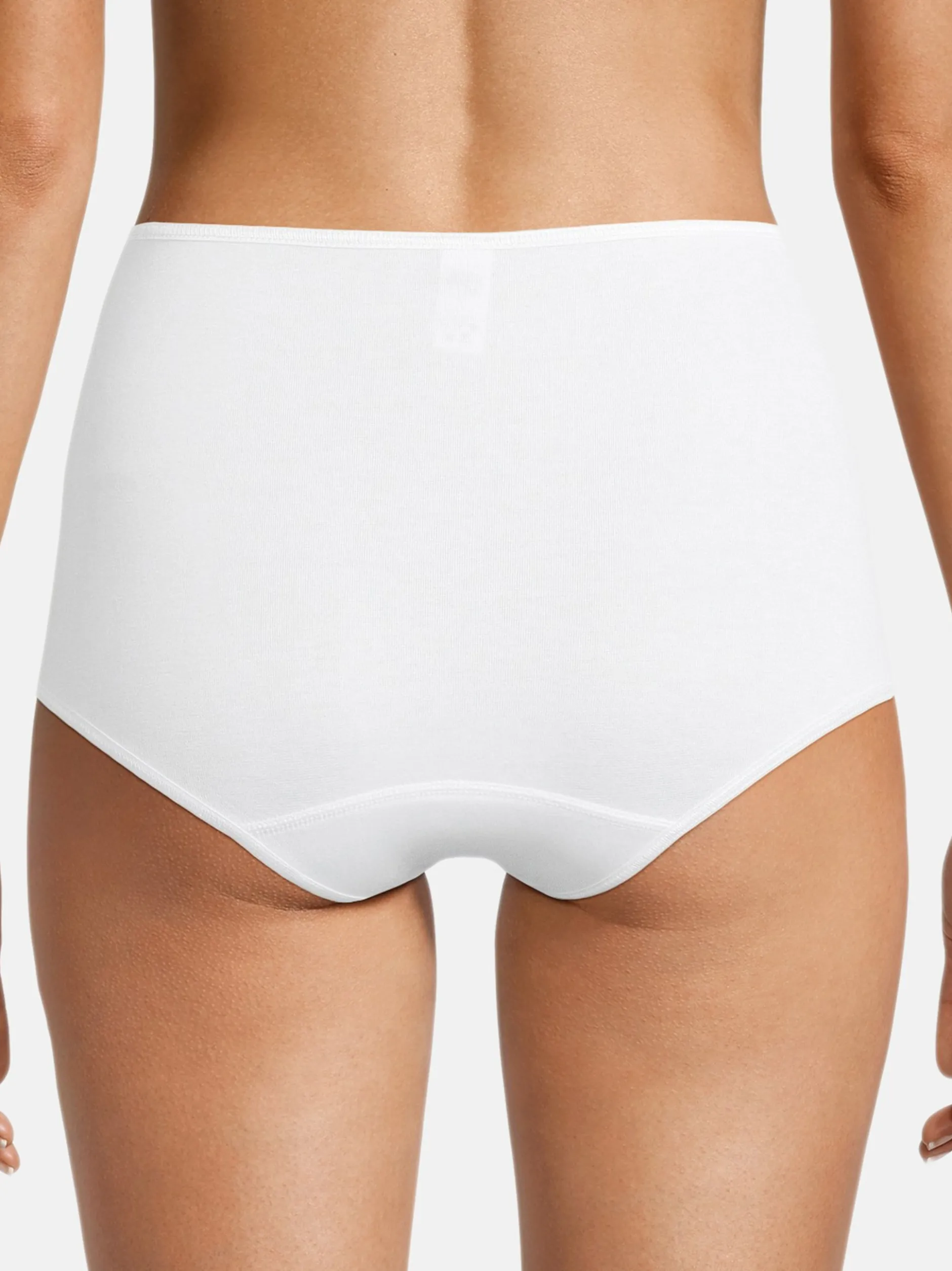 con-ta Damen Panty - 3er Pack Modal in weiß