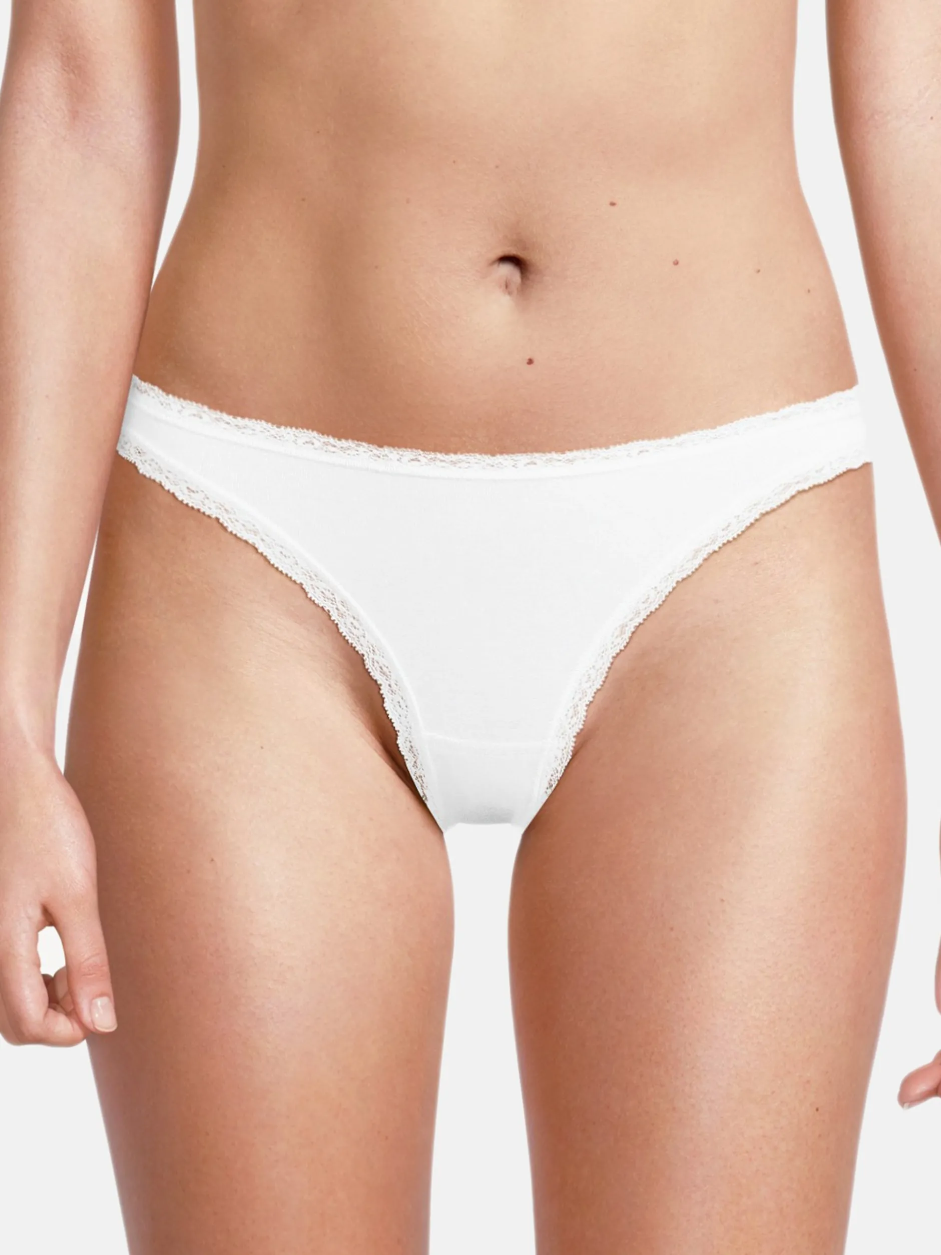 con-ta Damen Rio Slip - 3er Pack Modal in weiß