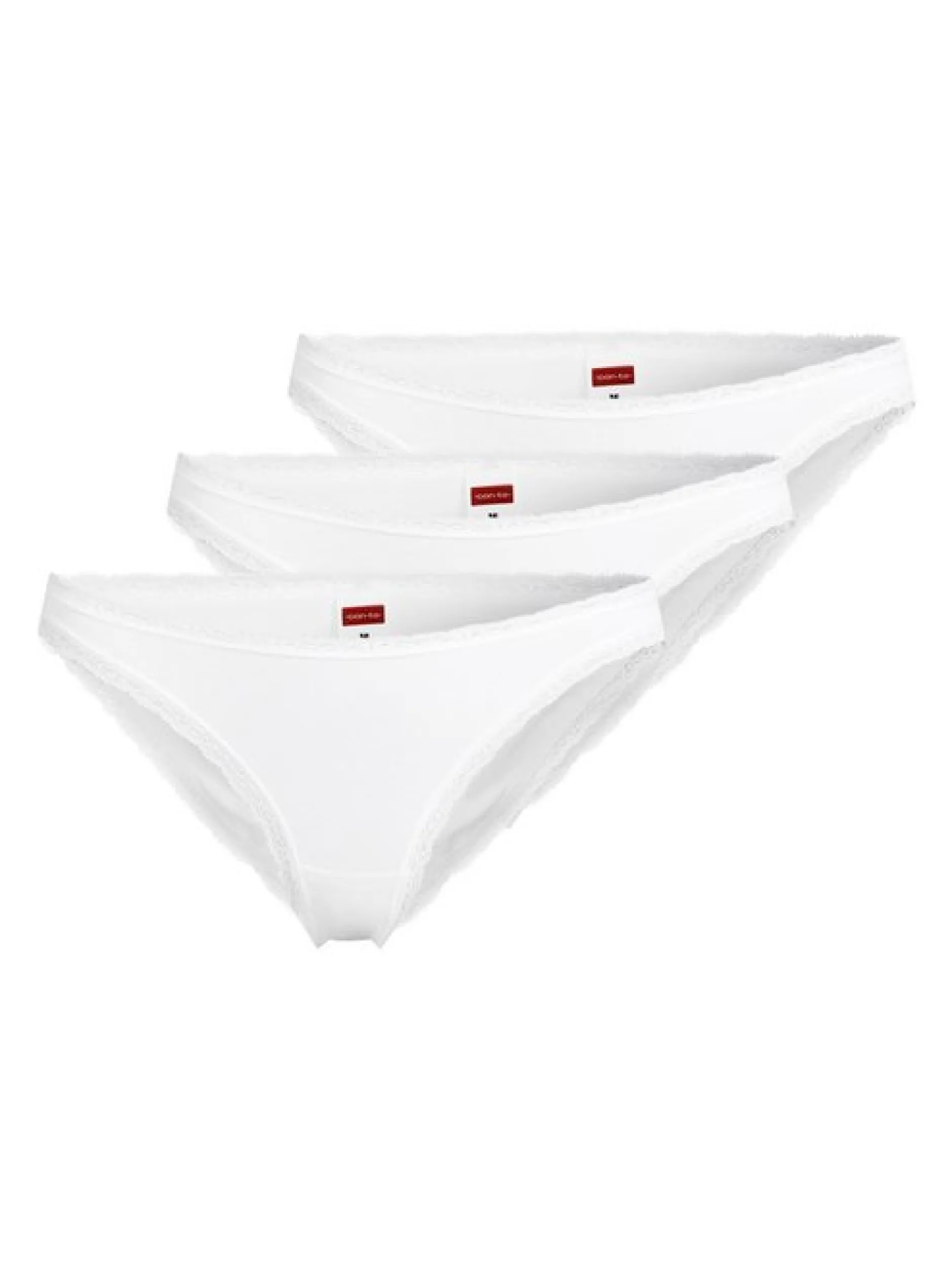 con-ta Damen Rio Slip - 3er Pack Modal in weiß