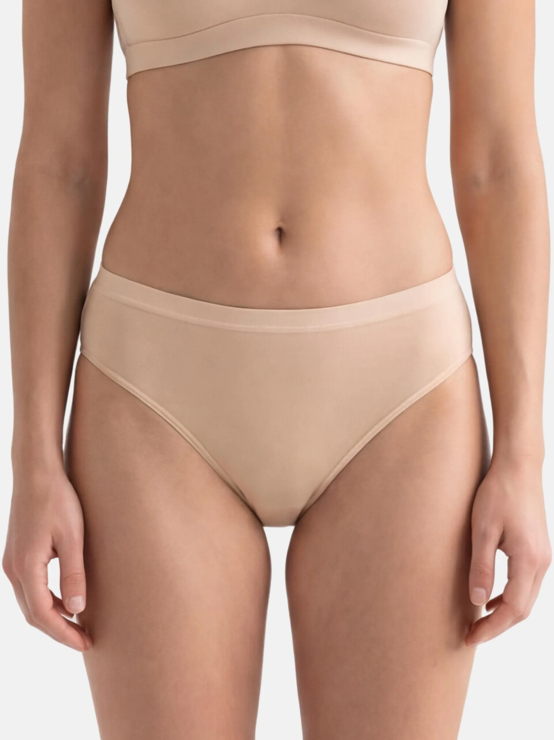 con-ta Damen Taillen Slip - 6er Pack Modal in beige