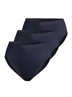 con-ta Damen Taillen Slip - 3er Pack Modal in blau