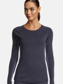 con-ta Damen Thermo-Unterhemd / Shirt - Sportiv in blau