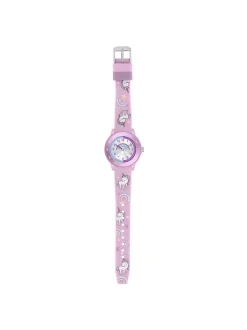 Cool Time Mädchen Armbanduhr - The Cool Pink Unicorn in rosa