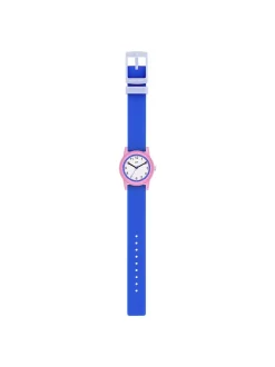 Cool Time Mädchen Armbanduhr - The Cool Pink Retro in blau