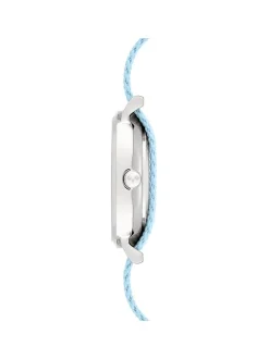 Cool Time Mädchen Armbanduhr - The Cool Flower Power in hellblau