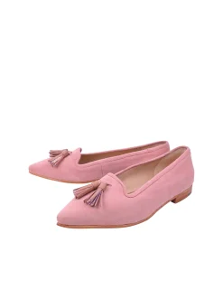 Crickit Damen Ballerina - MARLA in altrosa