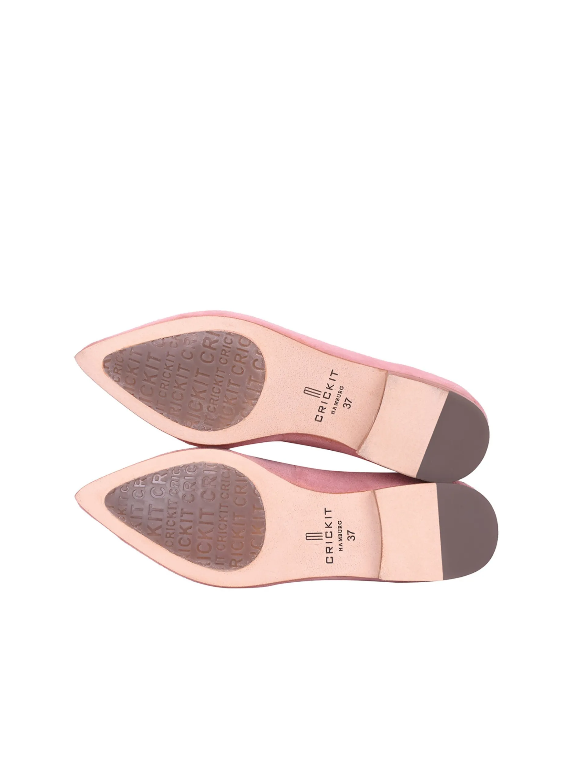Crickit Damen Ballerina - MARLA in altrosa