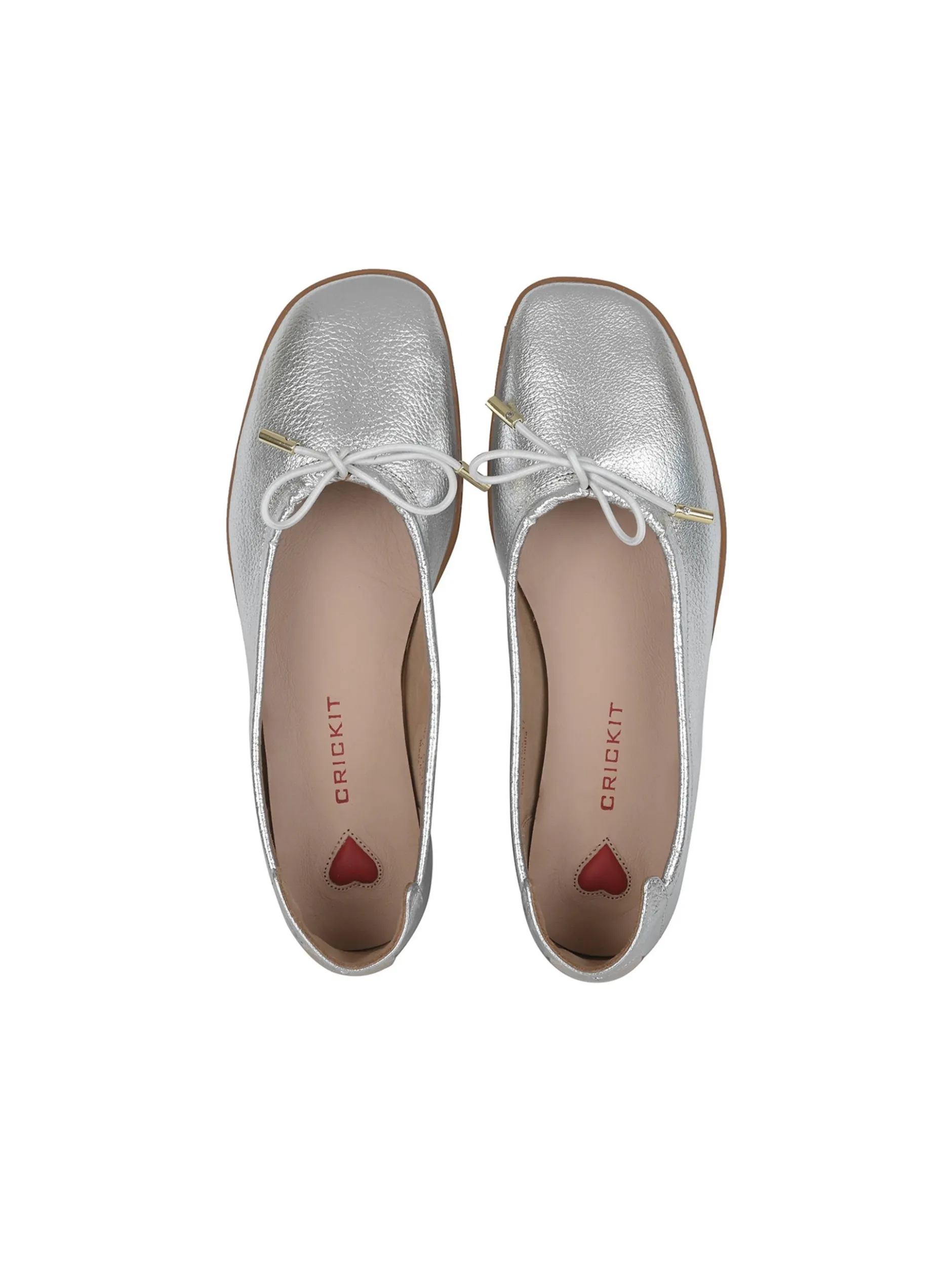 Crickit Damen Ballerina - OMEGA in silber