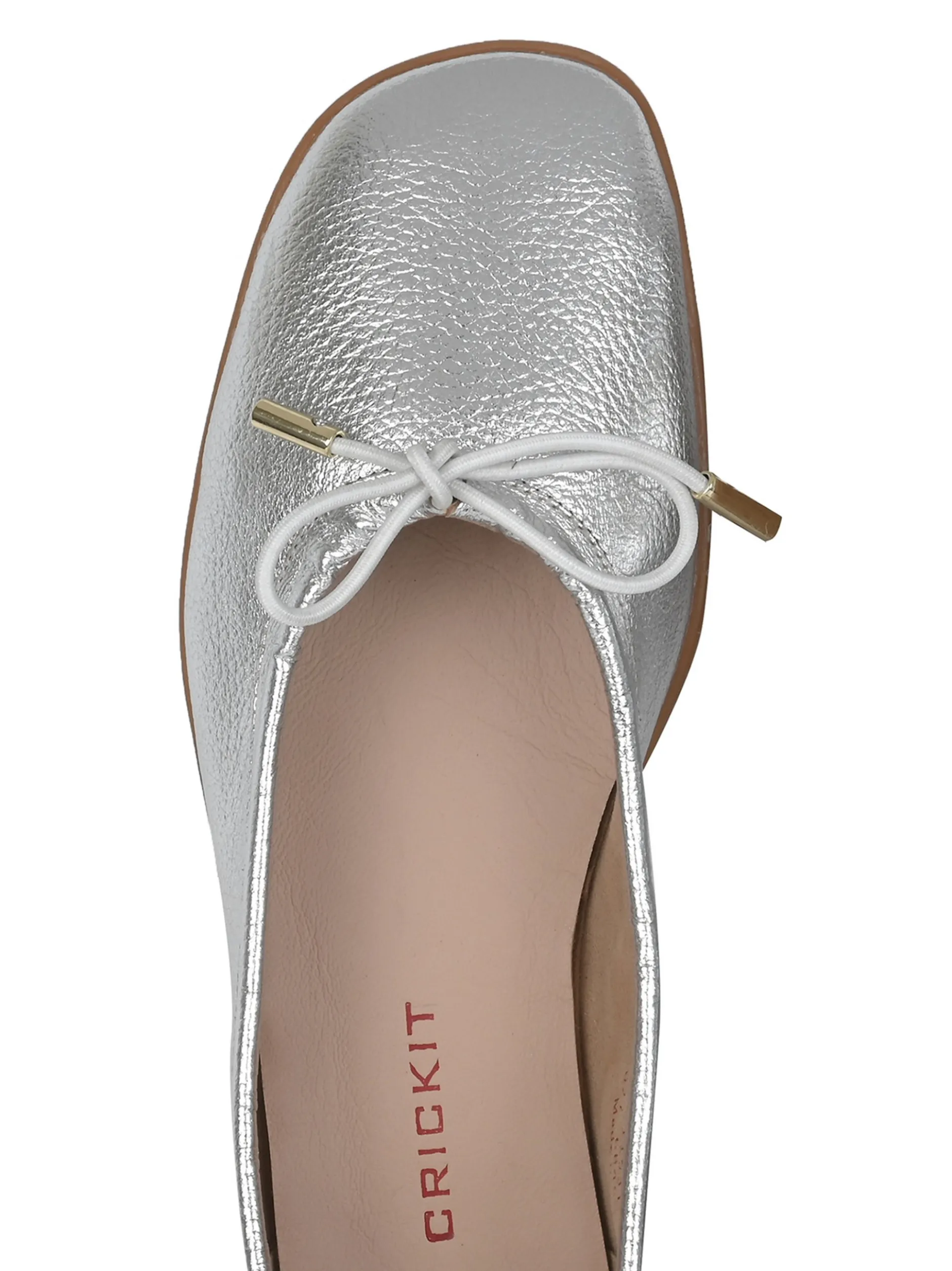 Crickit Damen Ballerina - OMEGA in silber