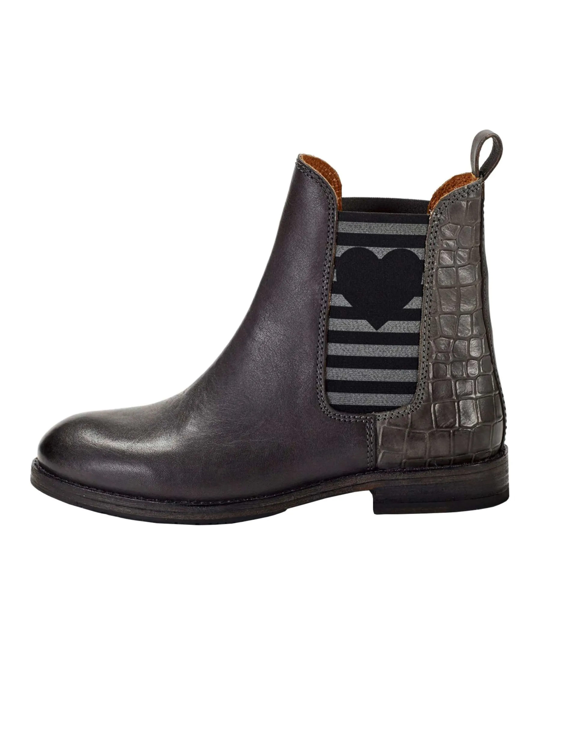 Crickit Damen Chelsea-Boots - AMY in grau