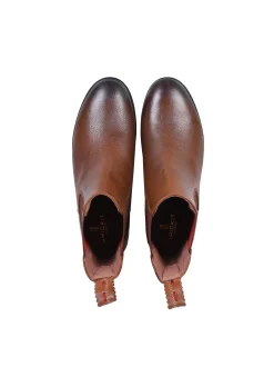 Crickit Damen Chelsea-Boots - ALEXIA in cognac