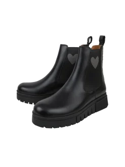 Crickit Damen Chelsea-Boots - NAELLE in schwarz