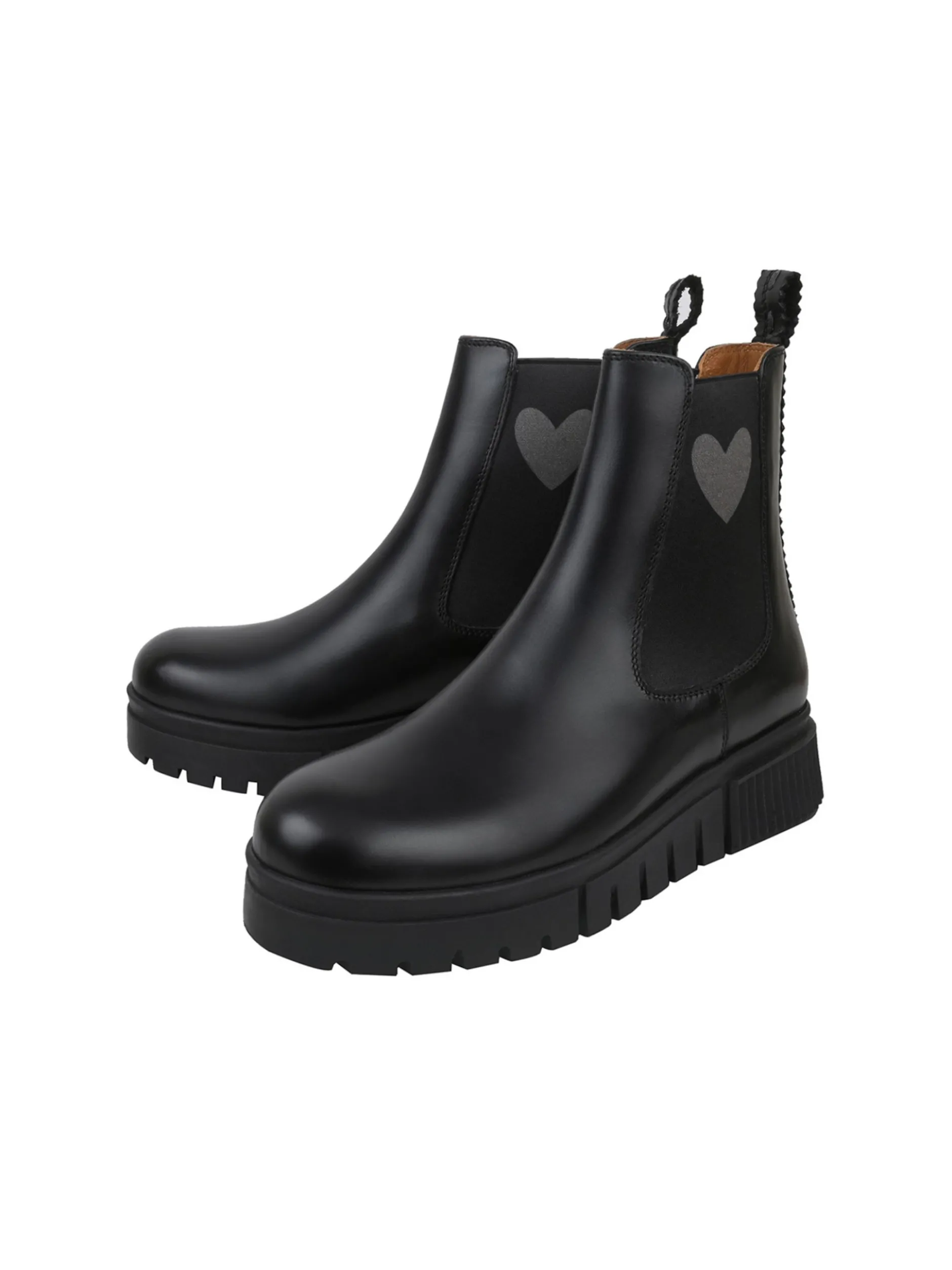 Crickit Damen Chelsea-Boots - NAELLE in schwarz