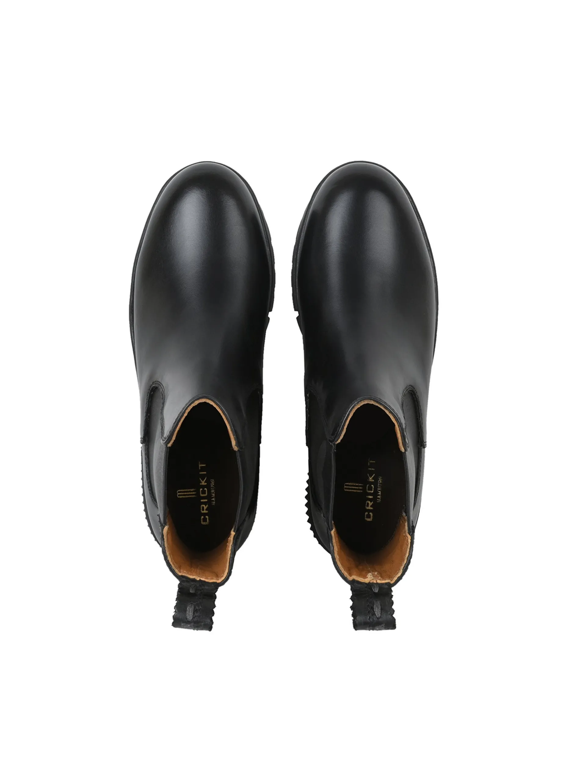 Crickit Damen Chelsea-Boots - NAELLE in schwarz
