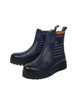 Crickit Damen Chelsea-Boots - NAELLE in blau