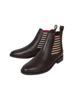 Crickit Damen Chelsea-Boots - SUVI in braun