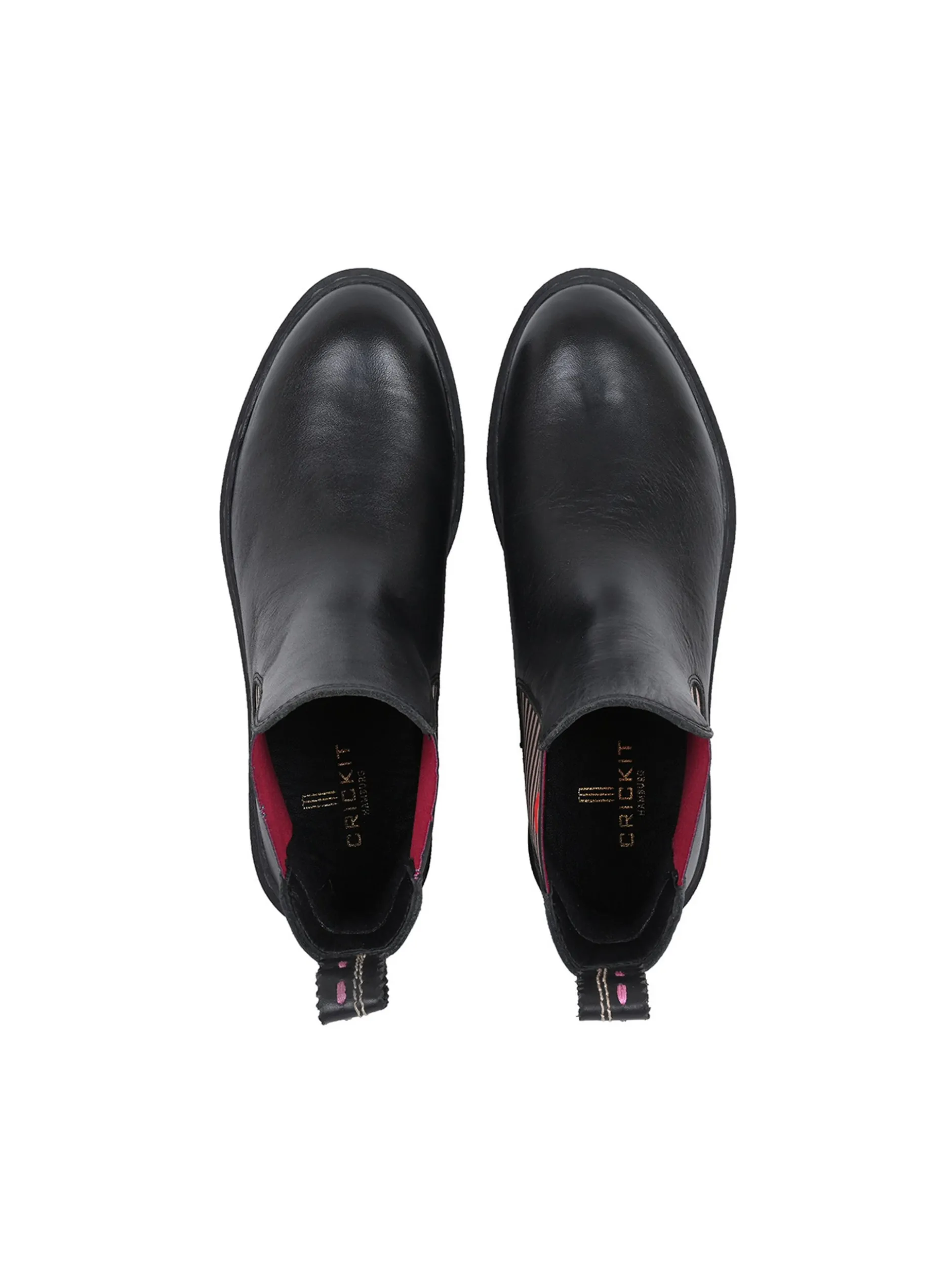 Crickit Damen Chelsea-Boots - SAMMY in schwarz