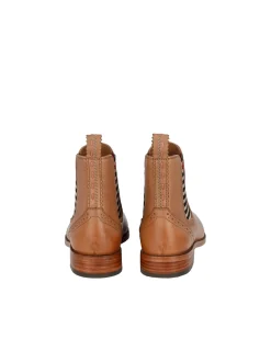 Crickit Damen Chelsea-Boots - SUVI in cognac