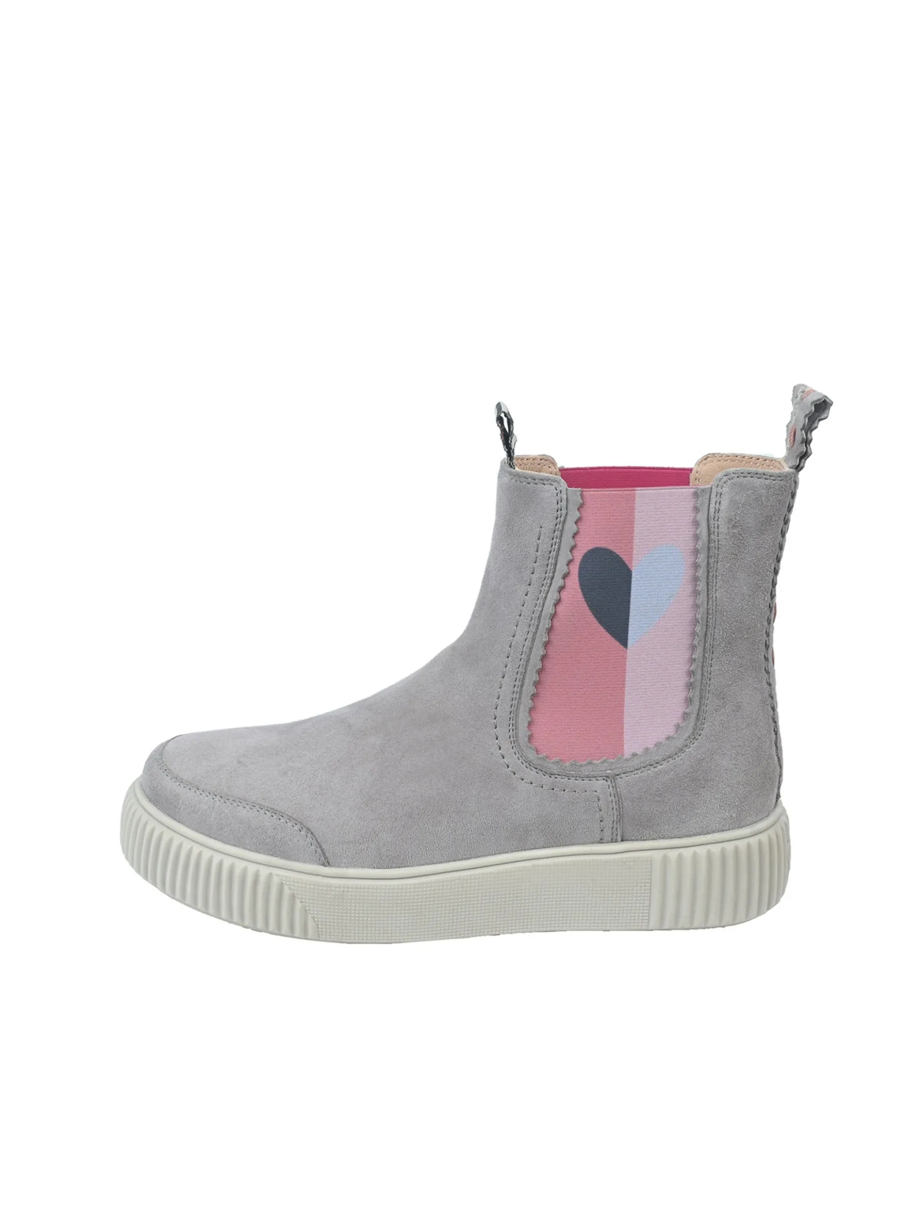 Crickit Damen Chelsea-Boots - TEA in grau