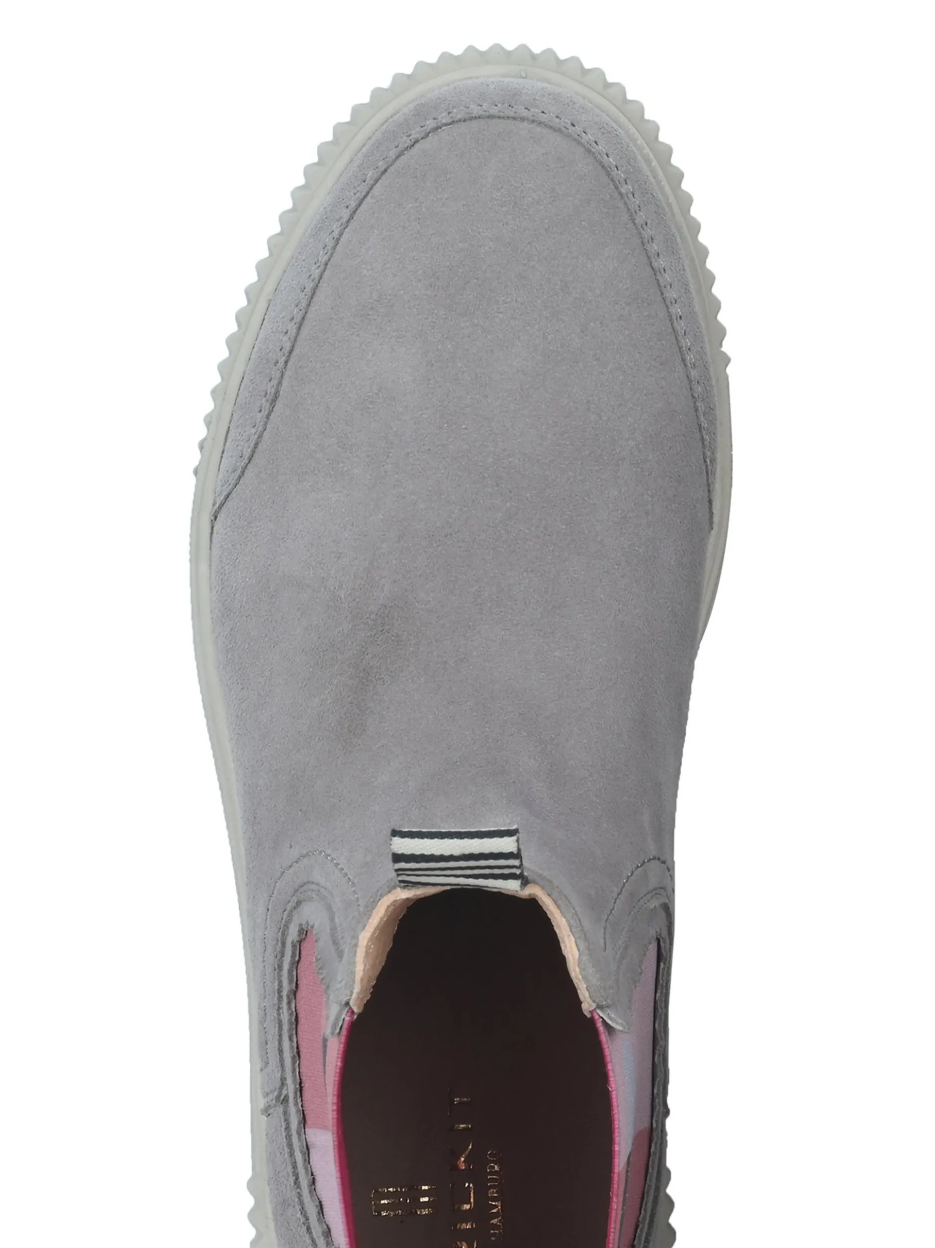 Crickit Damen Chelsea-Boots - TEA in grau