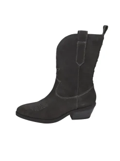 Crickit Damen Cowboy Boots - ULI in anthrazit