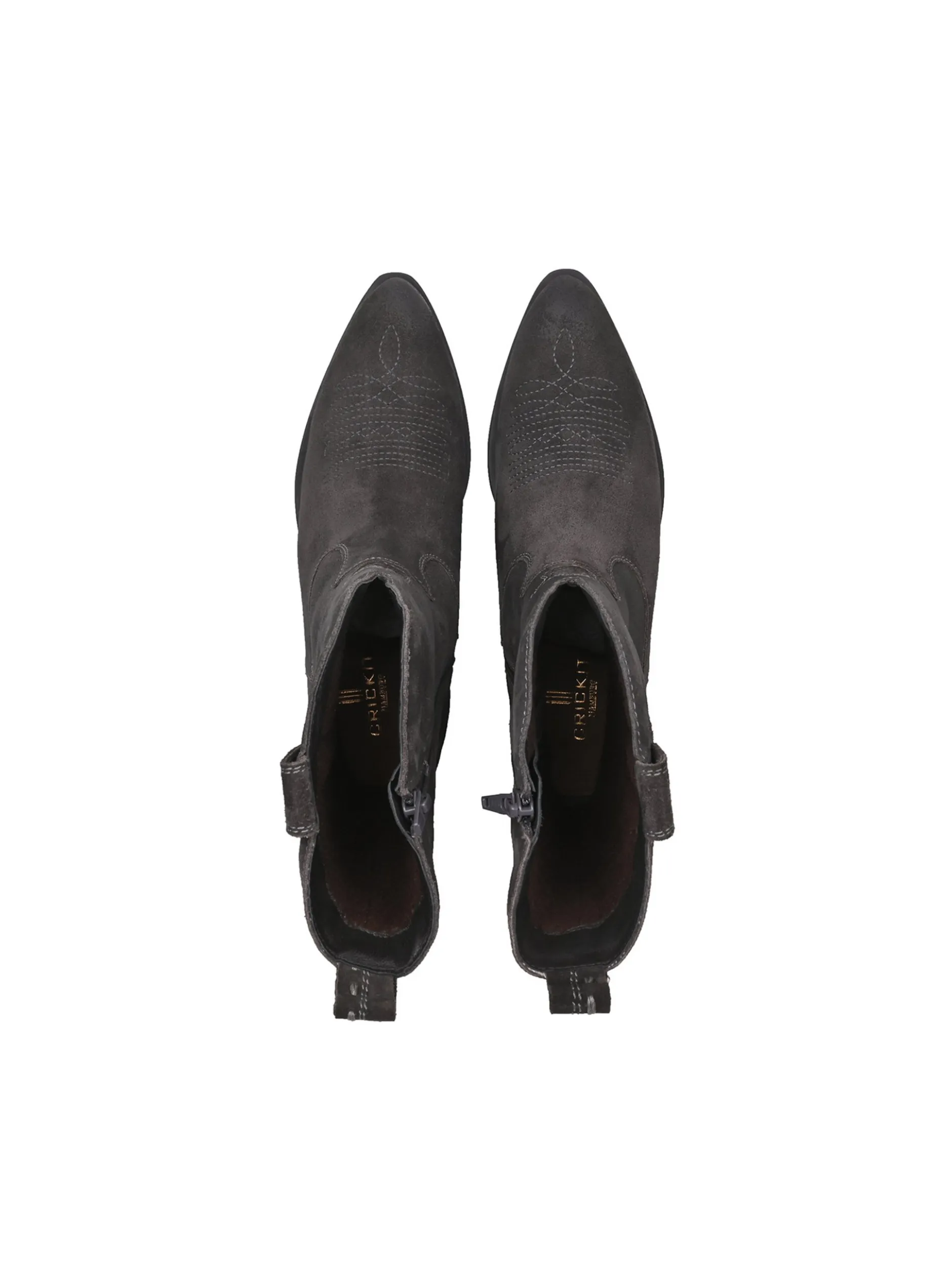 Crickit Damen Cowboy Boots - ULI in anthrazit