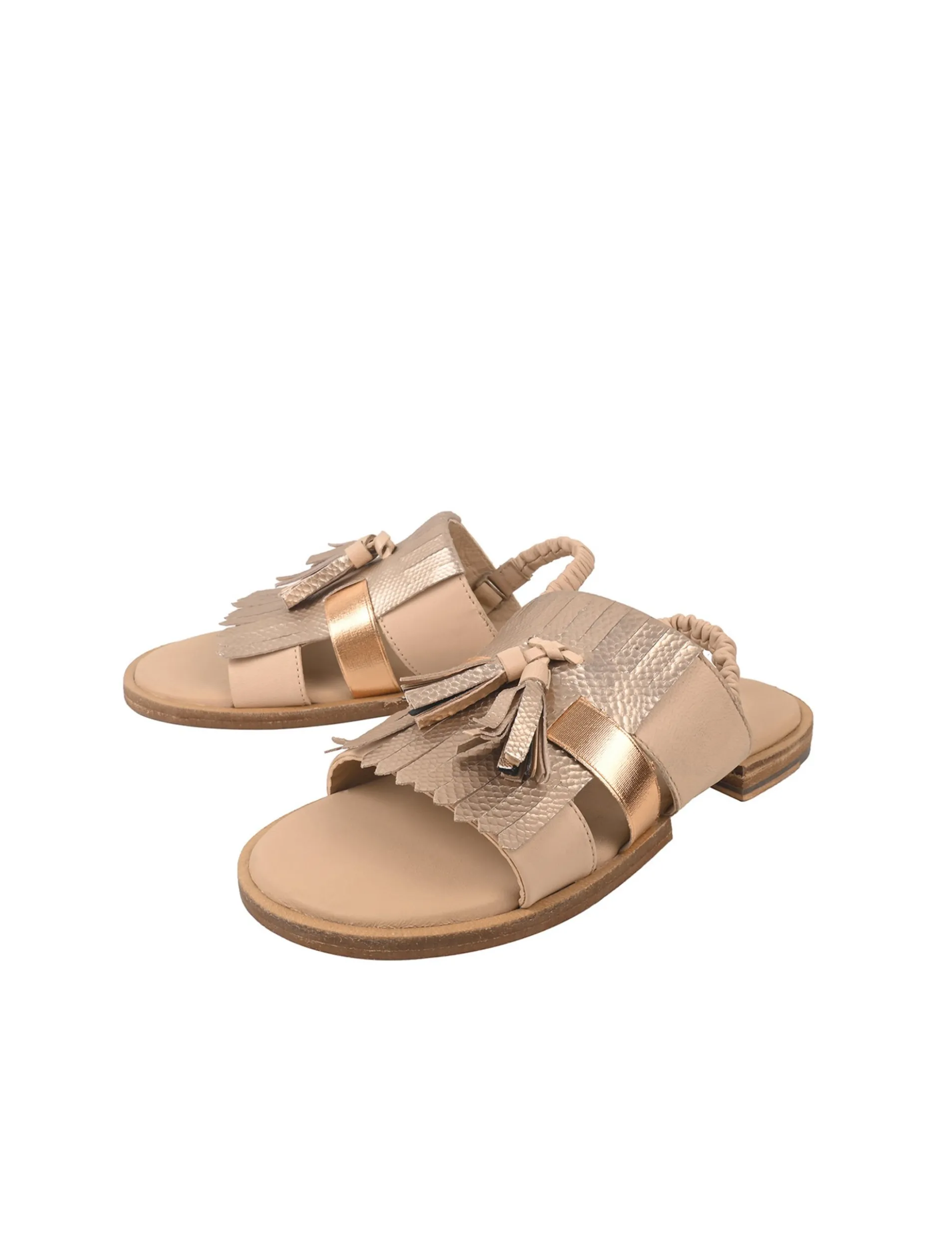 Crickit Damen Sandale - ROJA in gold