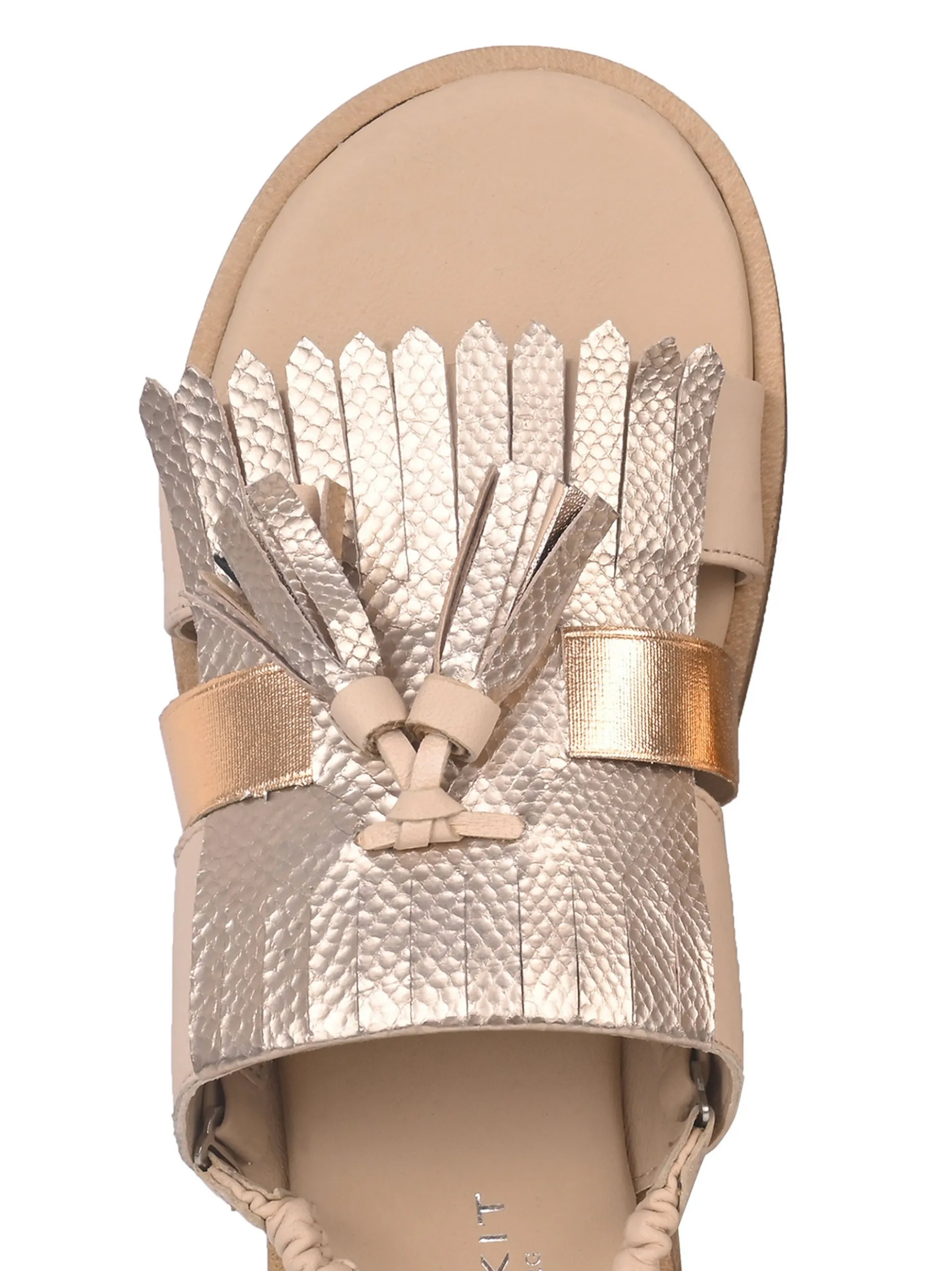 Crickit Damen Sandale - ROJA in gold