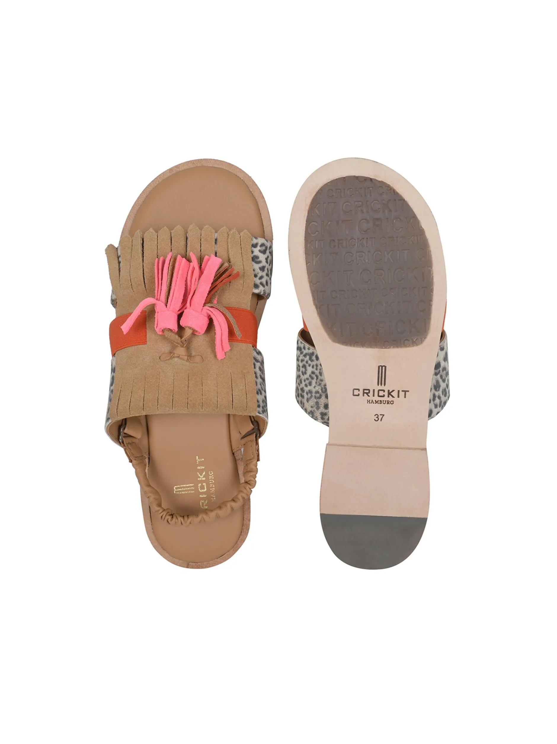 Crickit Damen Sandale - ROJA in beige