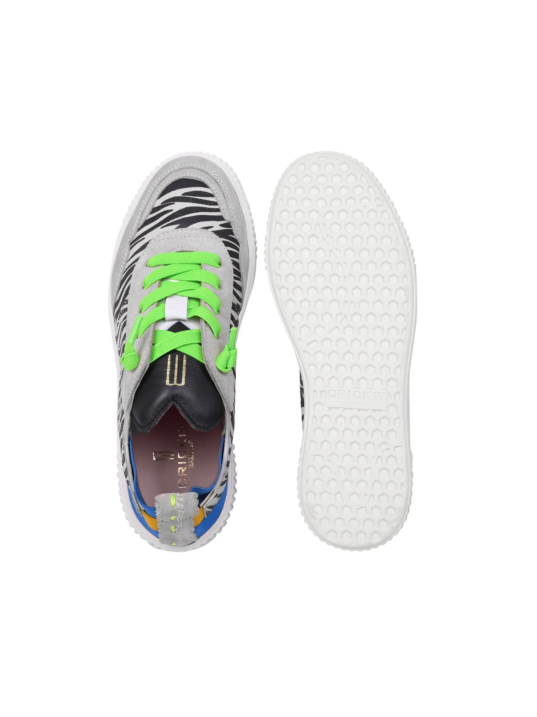 Crickit Damen Sneaker - OAKLI in beige schwarz