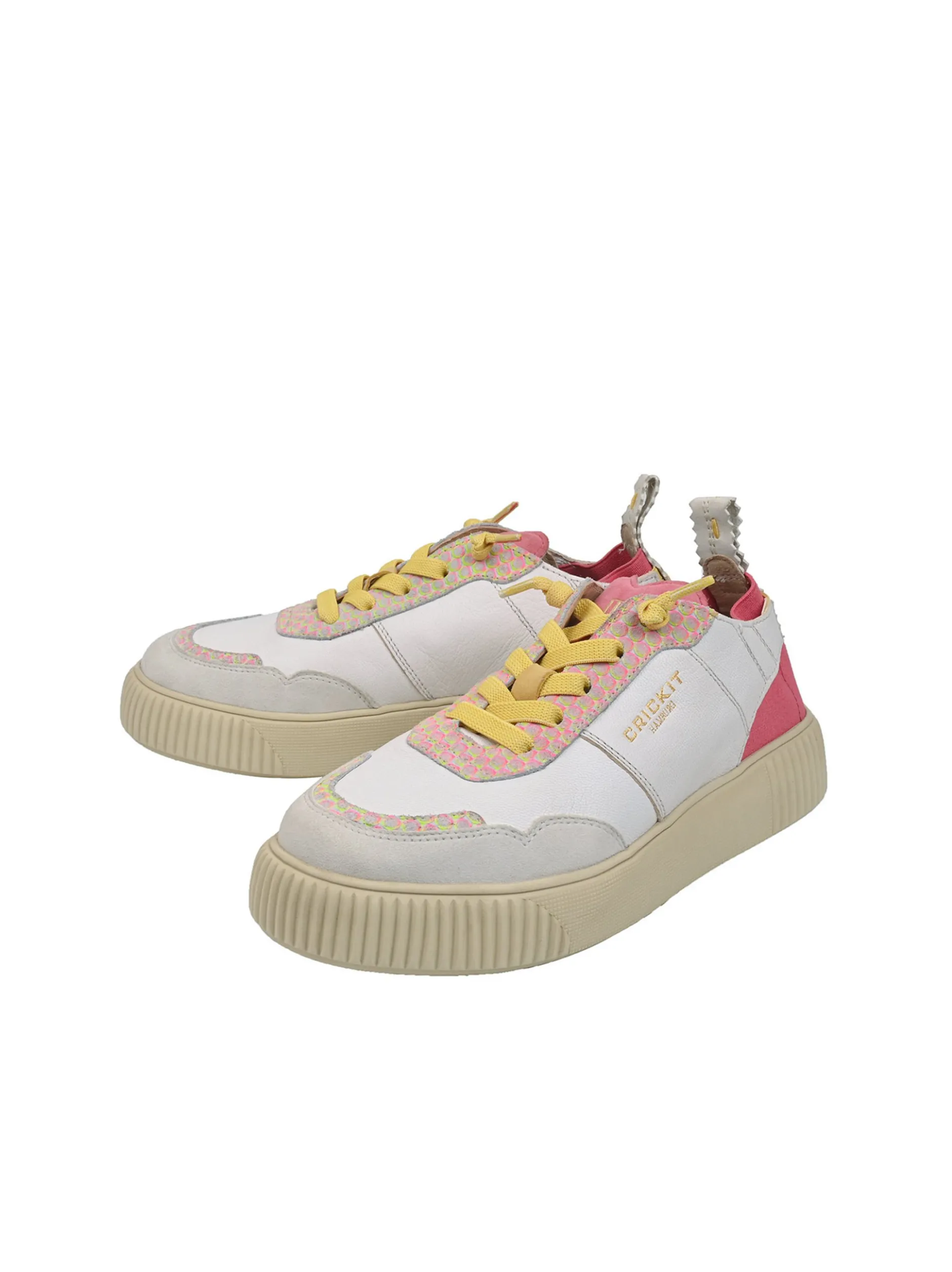 Crickit Damen Sneaker - OAKLI in weiß pink