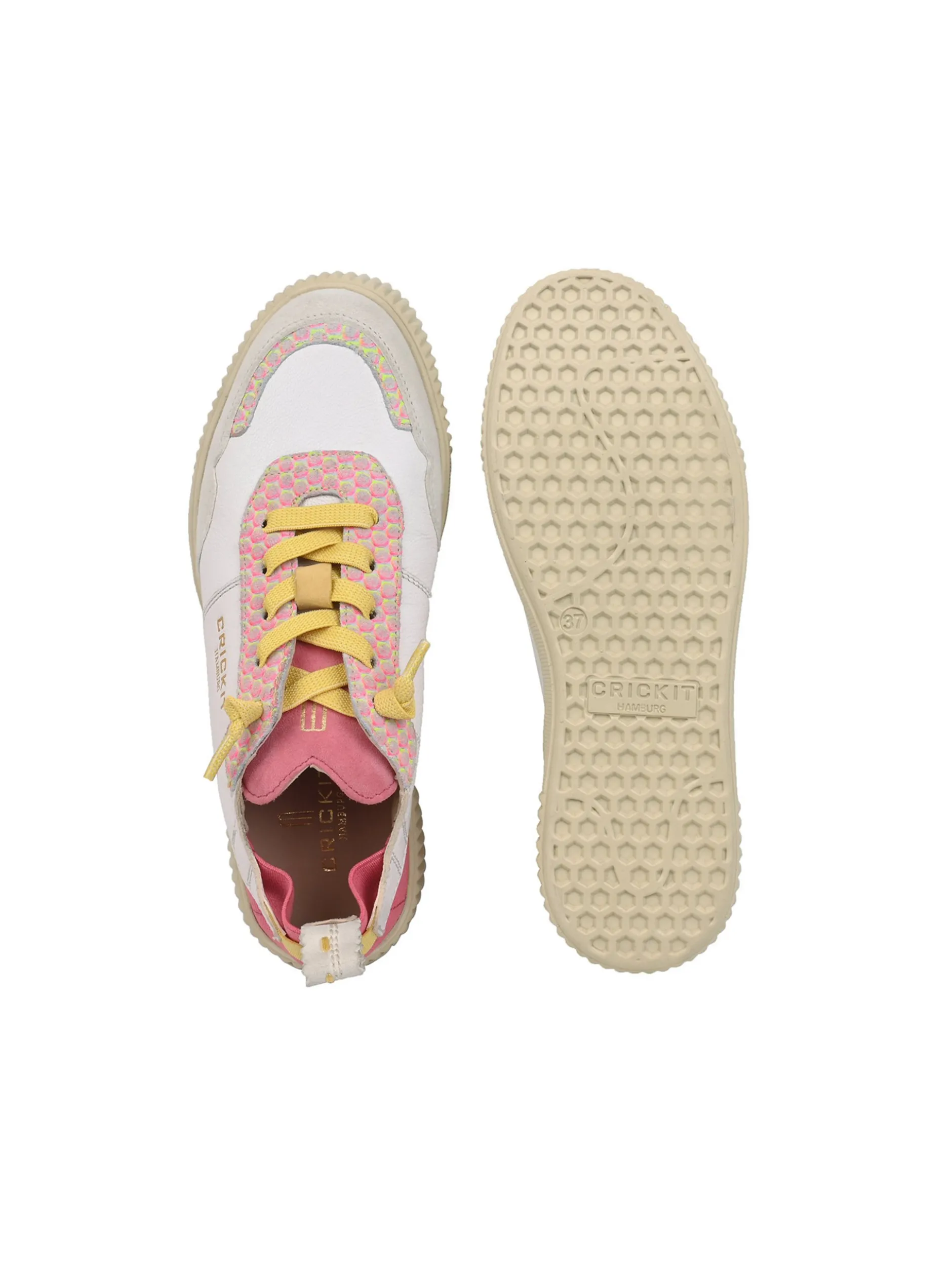 Crickit Damen Sneaker - OAKLI in weiß pink