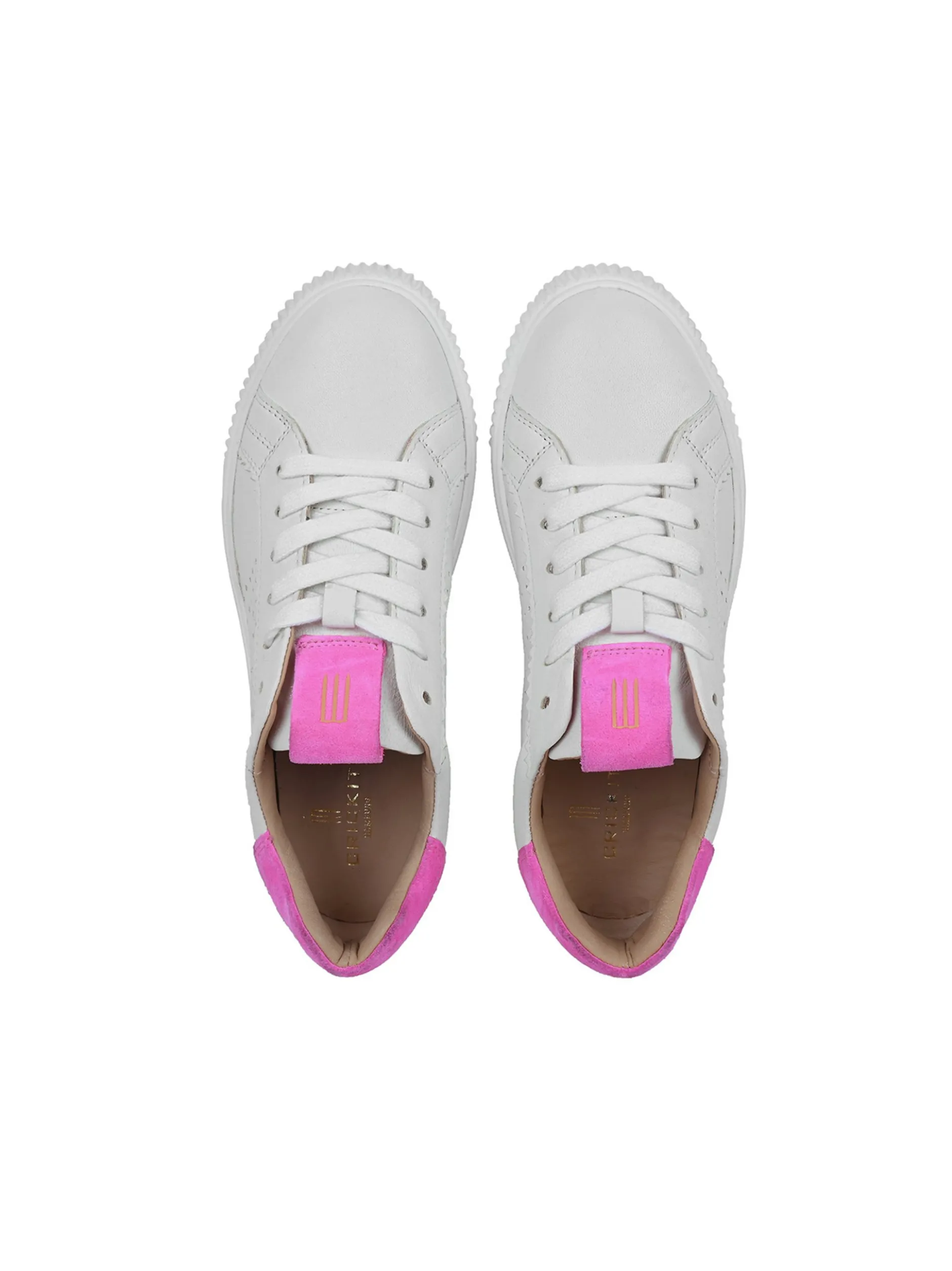 Crickit Damen Sneaker - ORMA in weiß pink