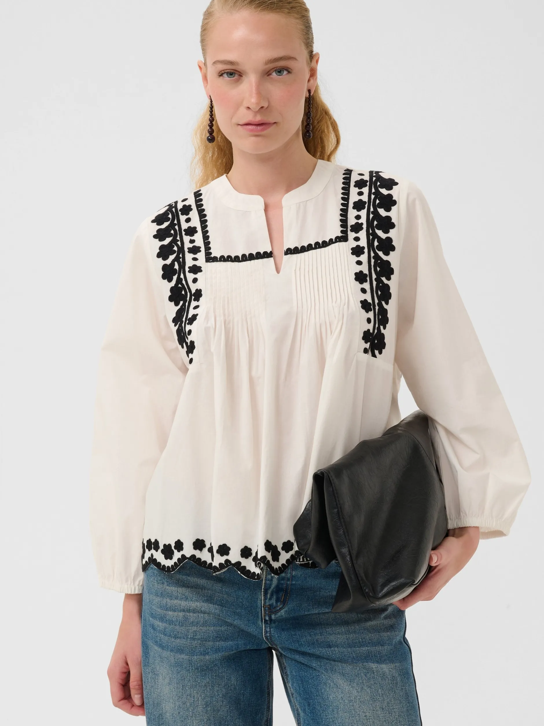 Culture Damen Bluse CUviba in ecru