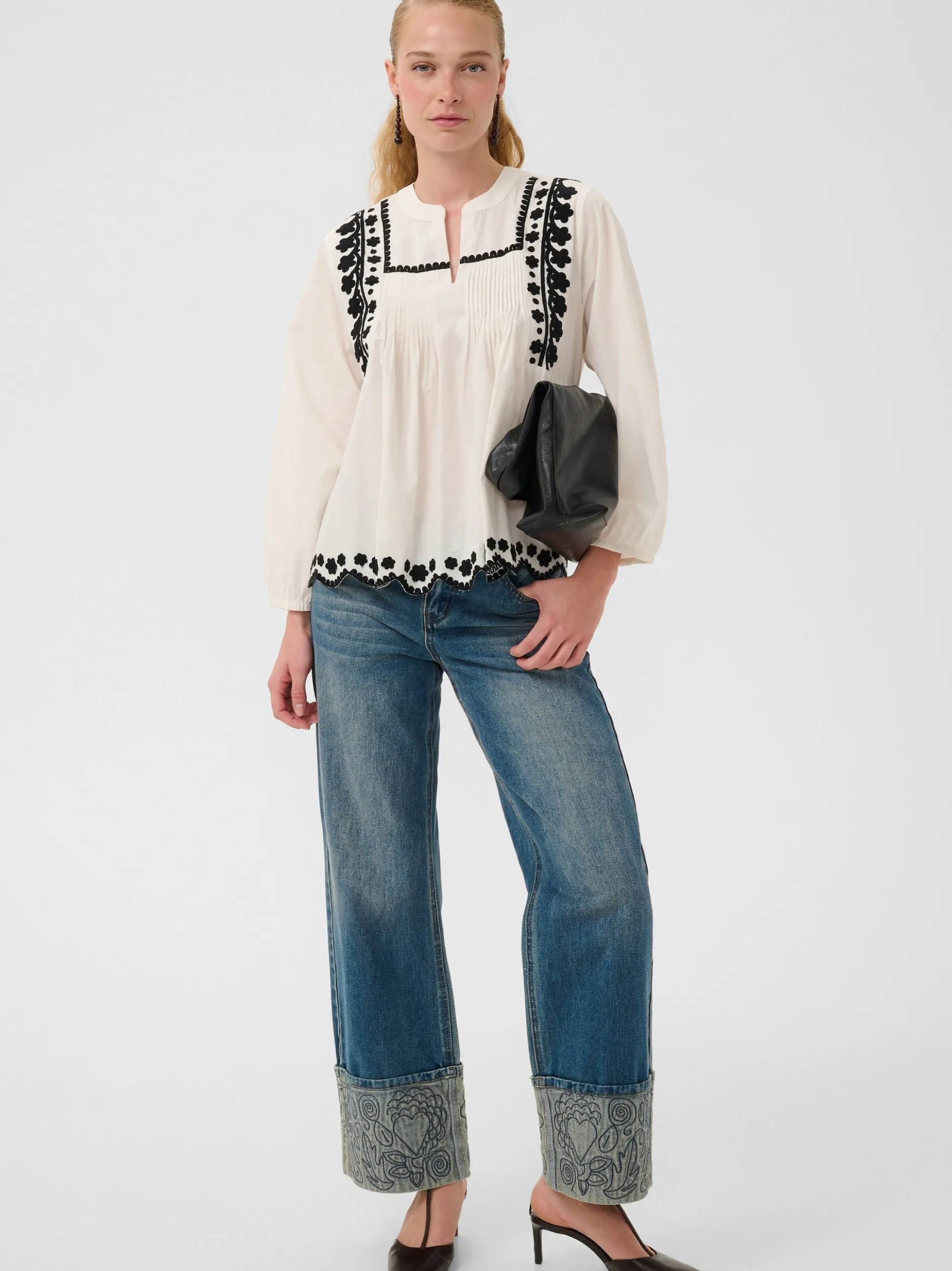 Culture Damen Bluse CUviba in ecru