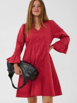Culture Damen Kleid CUdaiva in rot